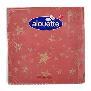 alouette Ubrousky hvězdy 25 × 25 cm 20 ks