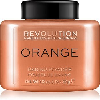 Makeup Revolution Baking Powder sypký pudr odstín Orange 32 g