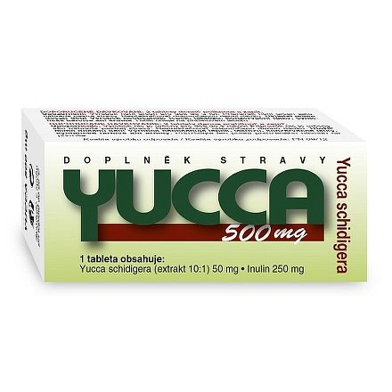 YUCCA 500 mg tablety 60