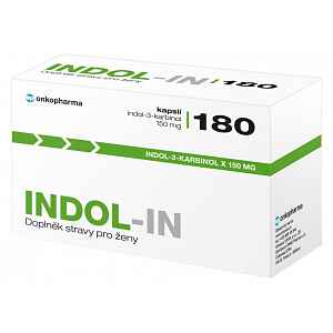 INDOL-IN orální tobolky 180 (cysty HPV myomy bolest prsou)
