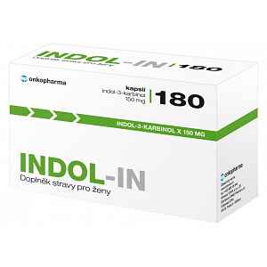 INDOL-IN orální tobolky 180 (cysty HPV myomy bolest prsou)