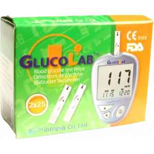 Test.proužky pro glukometr GlucoLab 50ks