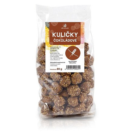 Allnature Kuličky čokoládové 80 g