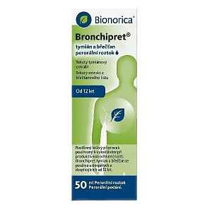 BRONCHIPRET TYMIÁN A BŘEČŤAN POR SOL 1X50ML