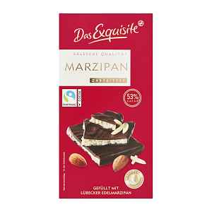 Das Exquisite Hořká čokoláda s marcipánovou náplní 140 g