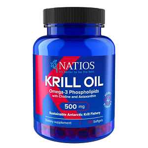 NATIOS Krill Oil Omega-3 500mg cps.60