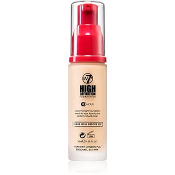 W7 Cosmetics HD hydratační krémový make-up odstín Buttercream 30 ml