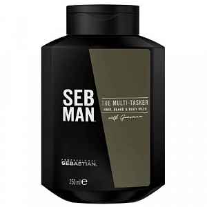 Sebastian Professional SEB MAN The Multi-tasker šampon na vlasy, vousy a tělo 250 ml