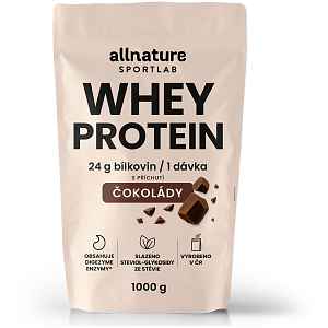 Allnature Sportlab Whey Protein Čokoláda 1000 g