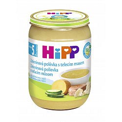 HIPP BABY MENU BIO Polévka zeleninová s telecím 190g