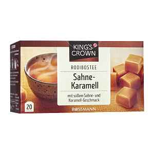 King's Crown Rooibos čaj s příchutí karamelu 40 g