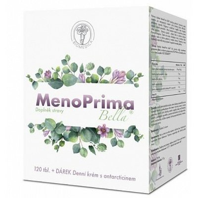 MenoPrima Bella 120 tablet + DÁREK denní krém 75ml