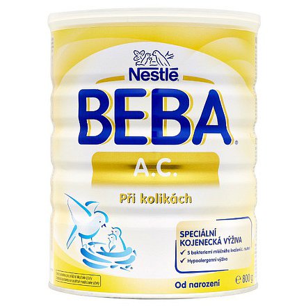 Beba AC speciální kojenecké mléko při kolikách 800g