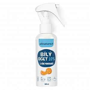 ALLNATURE Bílý ocet sprej 10 % s vůní pomeranče 500 ml