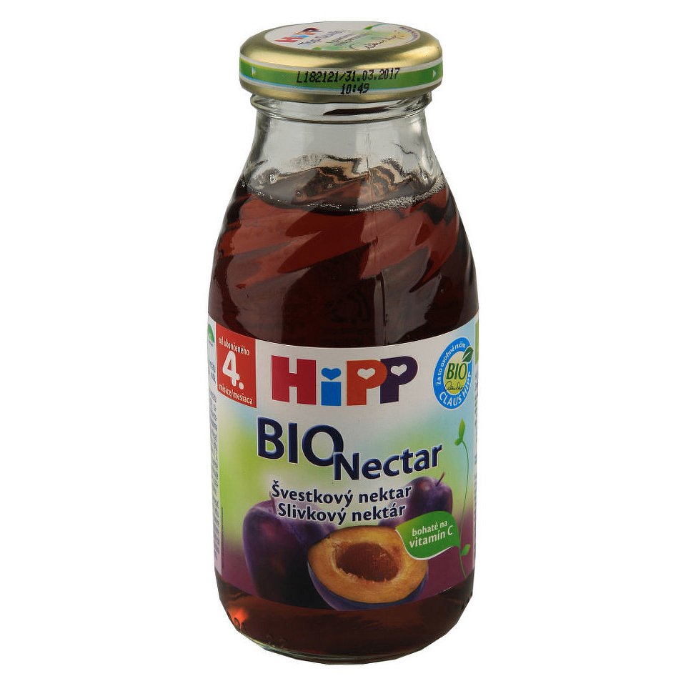 HiPP ŠŤÁVA BIO Švestkový nápoj 200ml