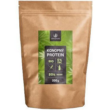 Allnature Konopný protein 50% BIO 200g