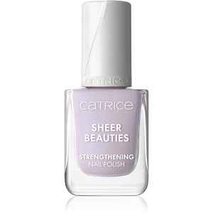 Catrice Sheer Beauties Strengthening Nail Polish posilující lak na nehty odstín 080 Lavender Whispers 10.5 ml
