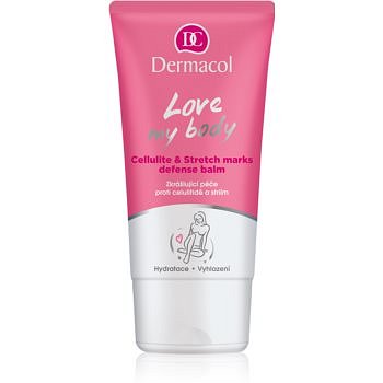 Dermacol Love My Body péče proti celulitidě a striím  150 ml