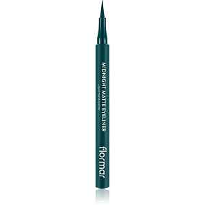 flormar Midnight Matte Eyeliner linka na oči ve fixu s matným efektem odstín 04 Green 1 ml