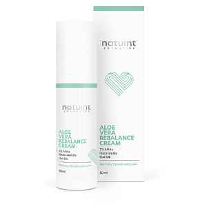 NATUINT COSMETICS Pleťový krém s aloe vera a hedvábím 50 ml