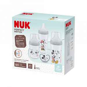 NUK Perfect Match dárková sada 1 ks Disney Mickey Mouse