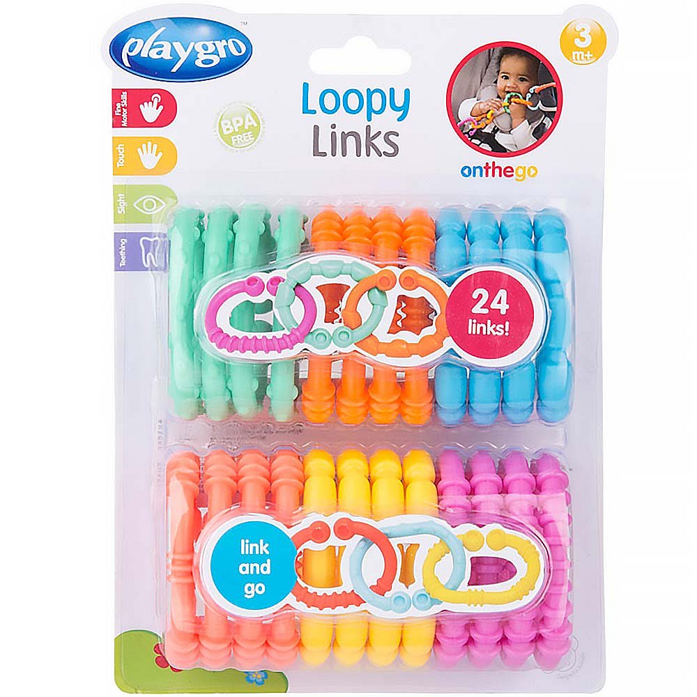 PLAYGRO Spojovací kroužky nové 24 ks