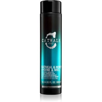 TIGI Catwalk Oatmeal & Honey vyživující šampon pro suché a zcitlivělé vlasy  300 ml