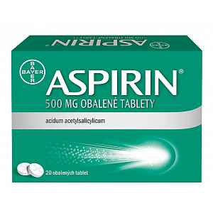 Aspirin 500mg obalené tablety 20 ks