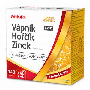 Walmark Váp-Hoř-Zinek Osteo tbl.120+60 Promo2019