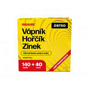 Walmark Váp-Hoř-Zinek Osteo tbl.120+60 Promo2019