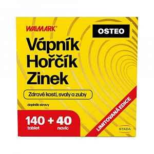 Walmark Váp-Hoř-Zinek Osteo tbl.120+60 Promo2019
