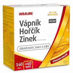 Walmark Váp-Hoř-Zinek Osteo tbl.120+60 Promo2019