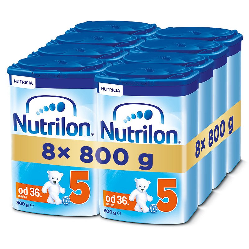 8x NUTRILON 5 (800g) - kojenecké mléko