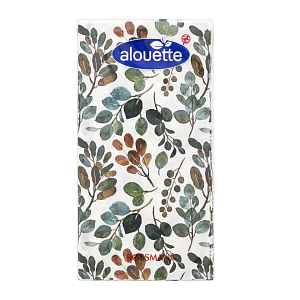 alouette Ubrousky akvarel listy 33 × 16,5 cm 16 ks