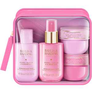 Baylis & Harding Jojoba, Vanilla & Almond Oil dárková sada na cesty
