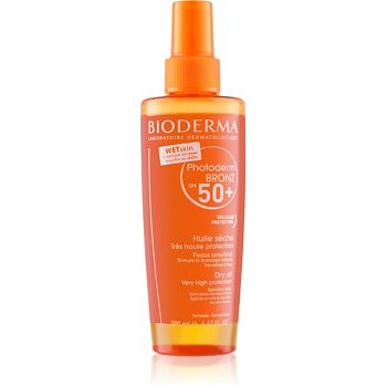 Bioderma Photoderm Bronz ochranný suchý olej ve spreji SPF 50+  200 ml