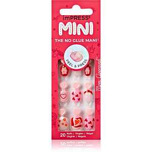 KISS imPRESS Mini umělé nehty samolepicí 28 ks
