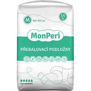 MonPeri Přebalovací podložky M 60x60, 15 ks