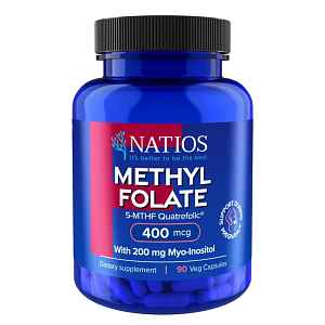 NATIOS Methyl Folate 400mcg cps.90