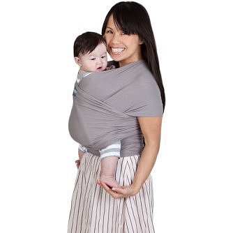 Nosič dětí / šátek Boba Wrap - Grey