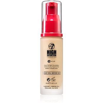 W7 Cosmetics HD hydratační krémový make-up odstín Ivory 30 ml