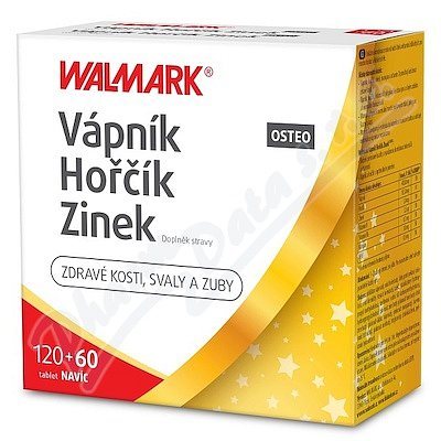 Walmark Váp-Hoř-Zinek Osteo tbl.120+60 Promo2019