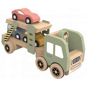 2Kids Toys Dřevěný autopřepravník