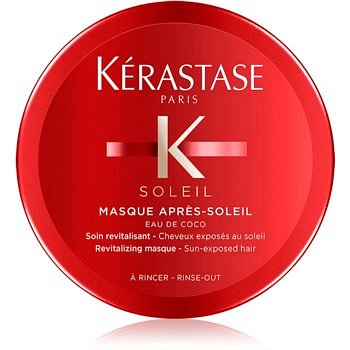 Kérastase Soleil Masque Après-Soleil pečující maska pro vlasy namáhané chlórem, sluncem a slanou vodou s UV filtrem 75 ml