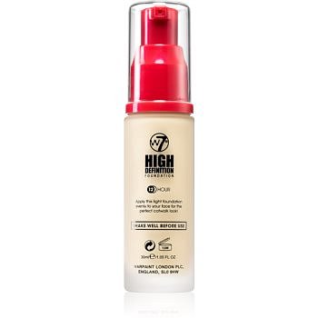 W7 Cosmetics HD hydratační krémový make-up odstín Porcelain 30 ml