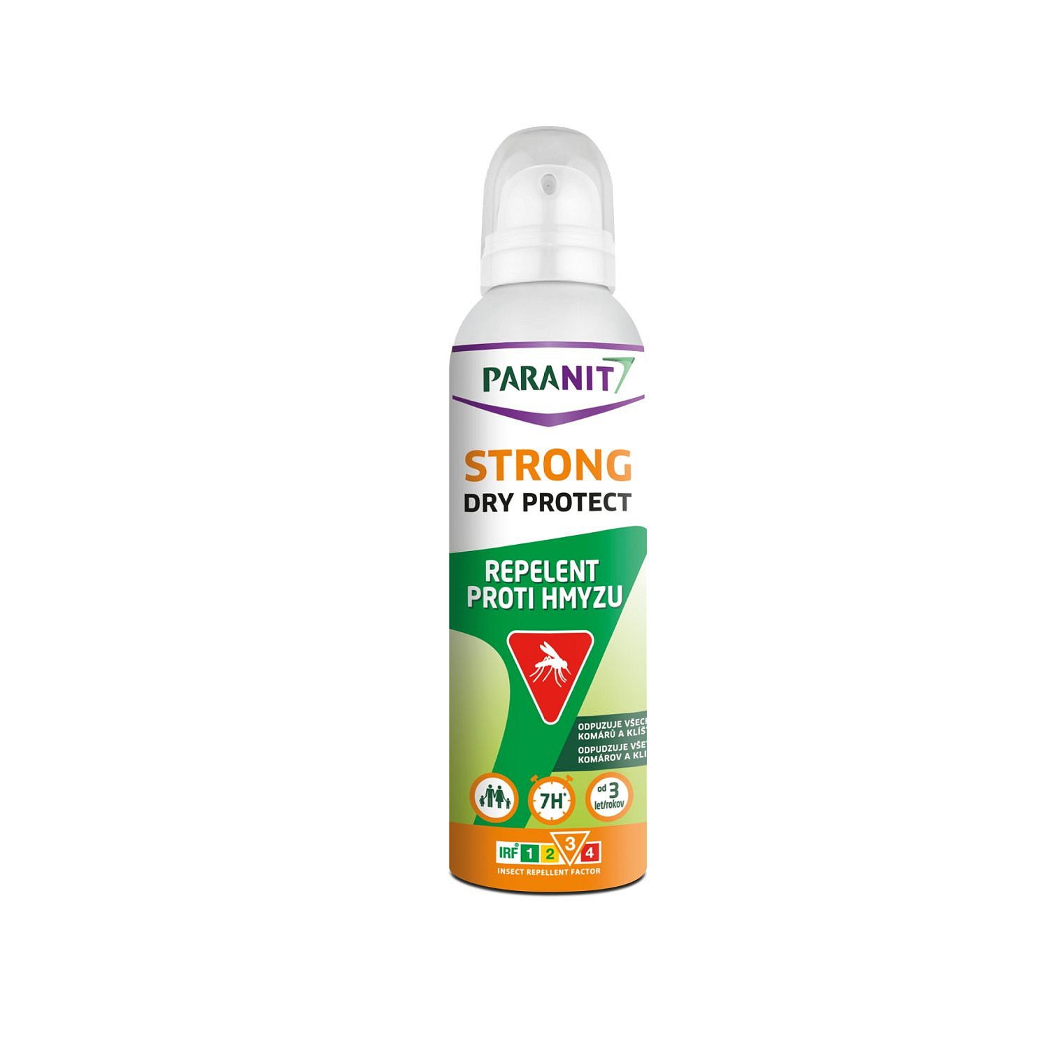 Paranit Repelent Strong Dry Protect 125 ml