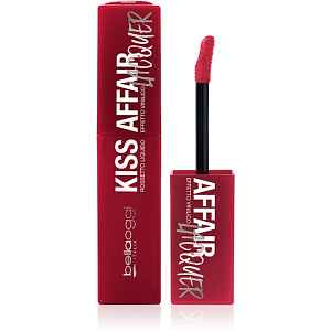 bellaoggi Kiss Affair Lacquer dlouhotrvající tekutá rtěnka odstín Confident 3.9 ml