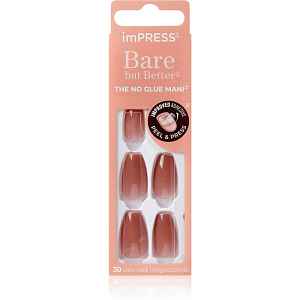 KISS imPRESS Bare but Better umělé nehty samolepicí Flare 30 ks
