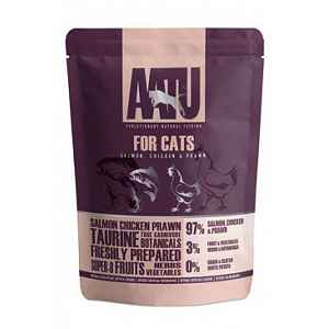 Aatu Cat Salmon N Chicken N Prawn Kaps. 85g