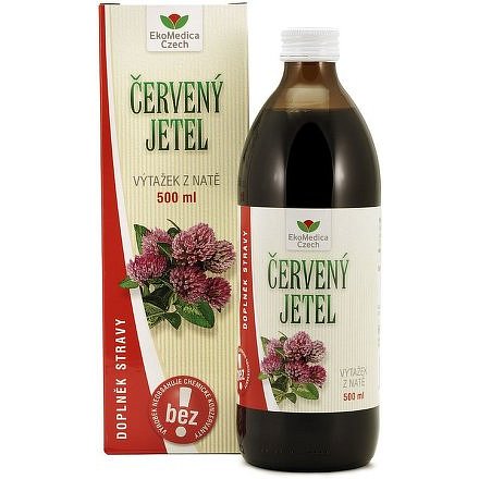 Červený jetel výtažek 500ml EKOMEDICA